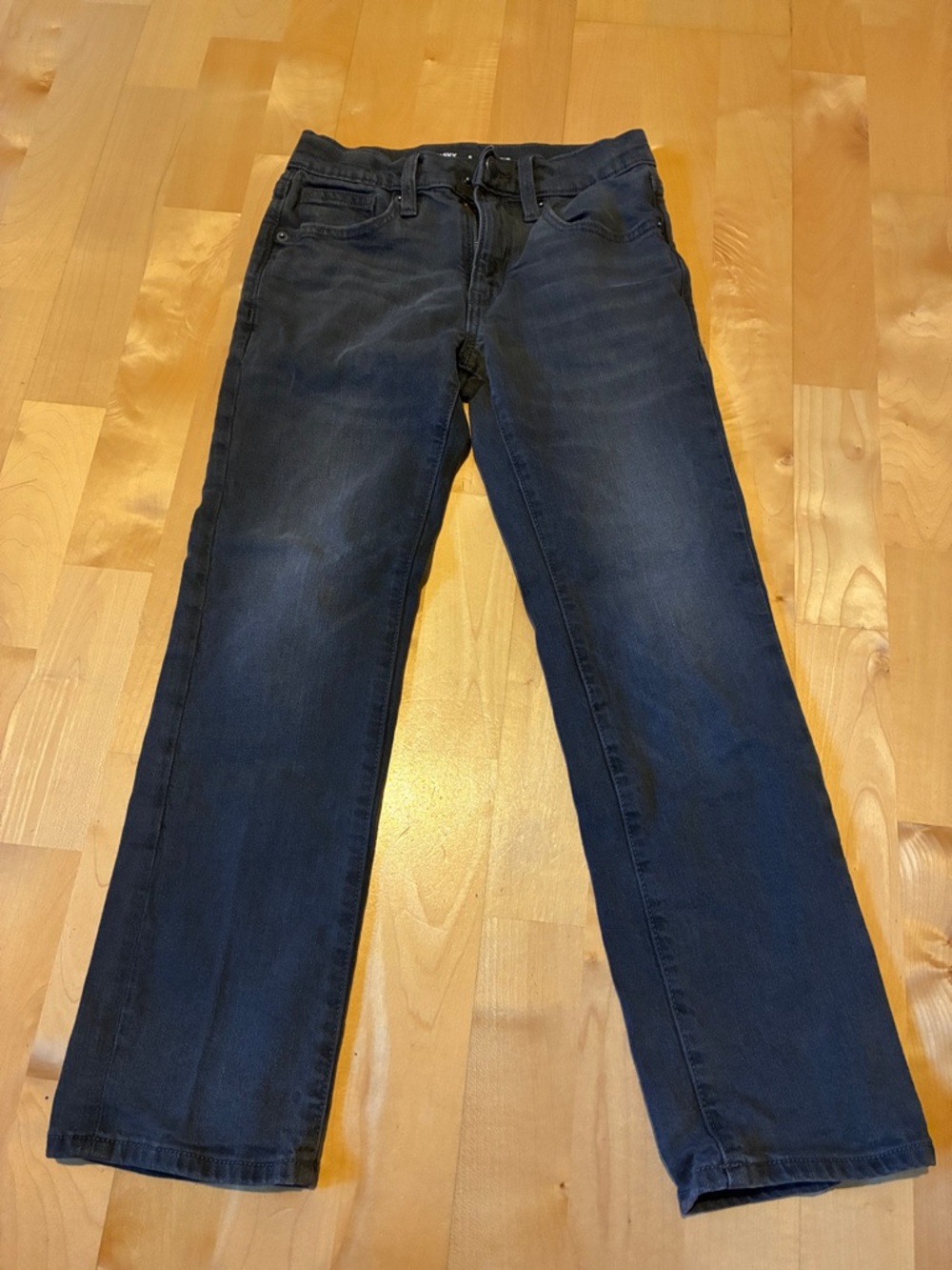 Youth dark grey Straight-Leg Jeans flex